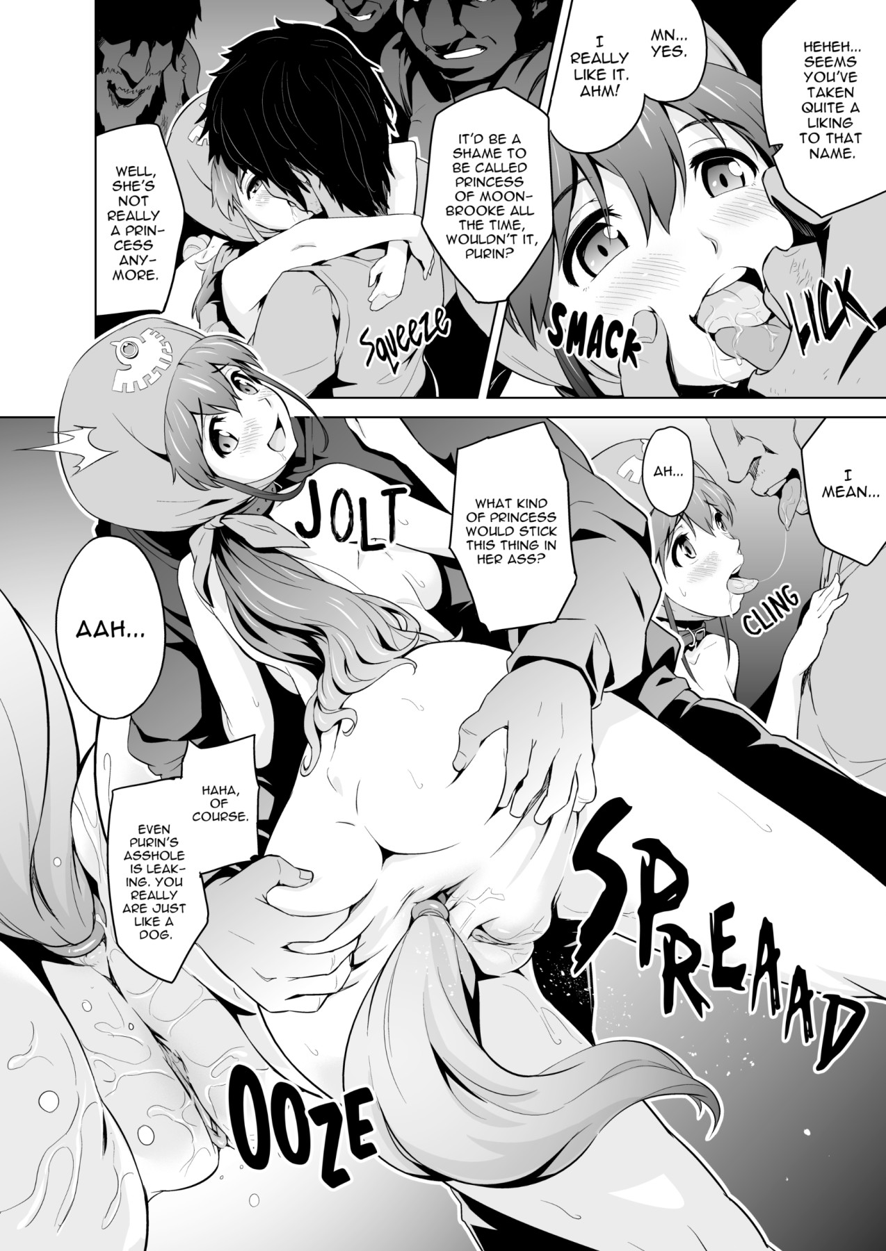 Hentai Manga Comic-True Story - The Princess Who Became a Dog-Read-4